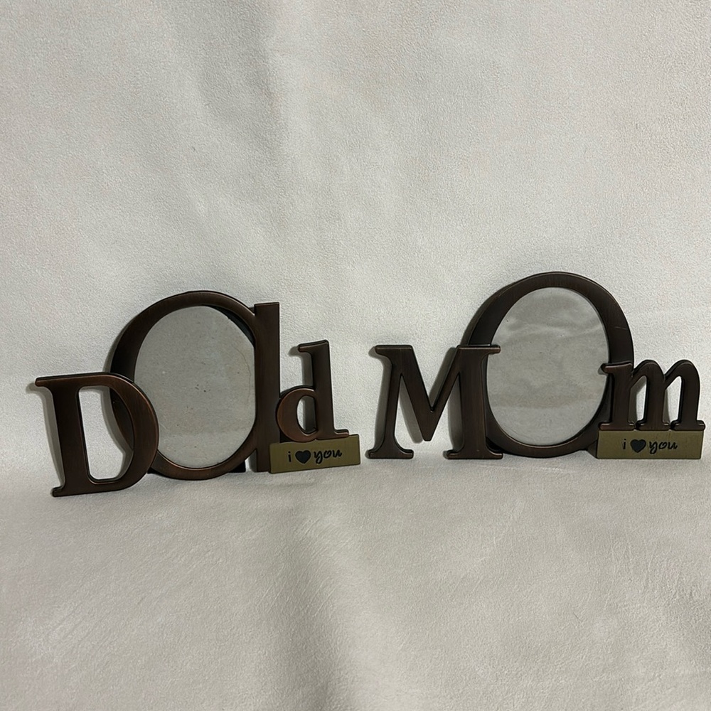 Photo frames. Set of 2. Coppery color. Malden.